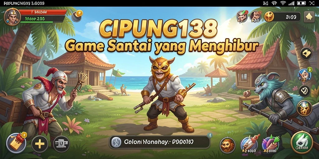 Screenshot utama menunjukkan gameplay santai CIPUNG138 yang menghibur.