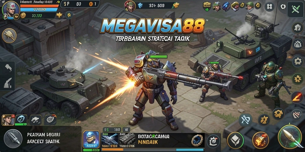 Tampilan gameplay MEGAVISA88 yang mendebarkan dan penuh taktik.