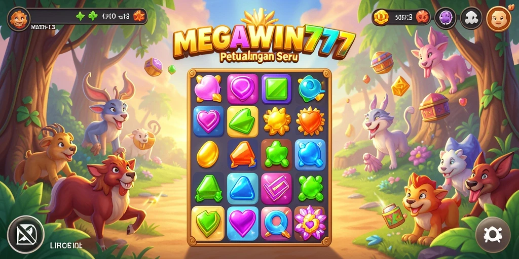 Tangkapan layar menarik gameplay seru di MEGAWIN777.