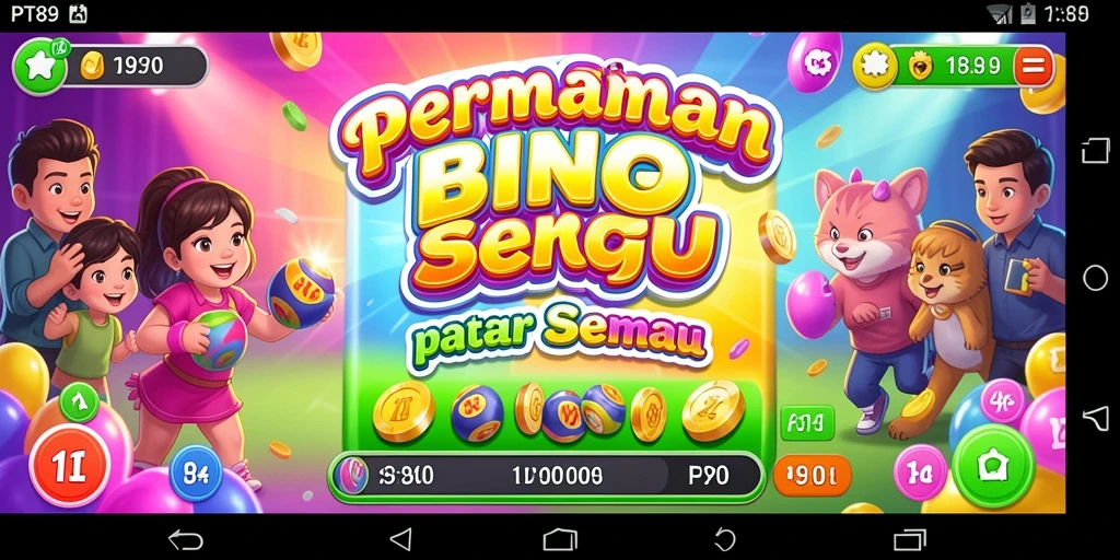 Tampilan gameplay PT89 dengan momen seru Bingo.