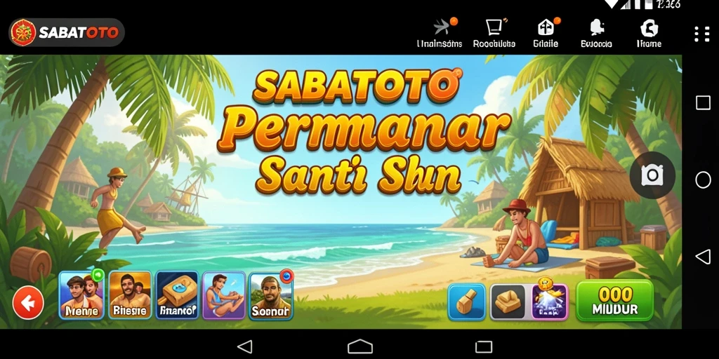 Tangkapan layar SABATOTO menampilkan aksi gameplay yang menarik dan menghibur.