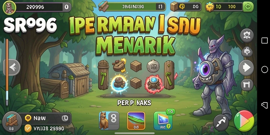 Tampilan gameplay menarik dari SR996 yang menggambarkan sistem Idle.